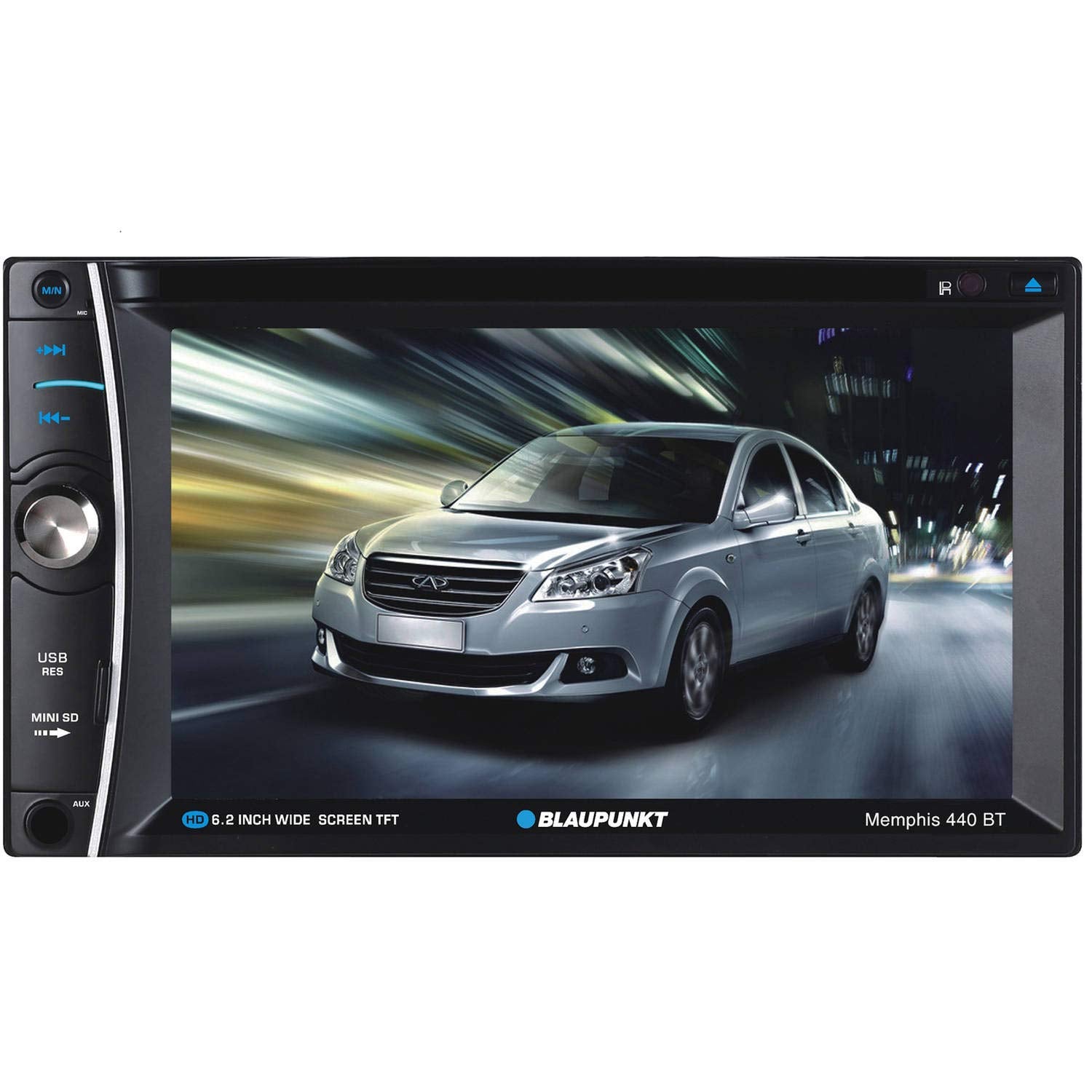 Blaupunkt MEMPHIS440BT - 6.2 in. Double-DIN In-Dash DVD Receiver with Bluetooth Blaupunkt MEMPHIS440BT - 6.2 in. Double-DIN In-Dash DVD Receiver with Bluetooth